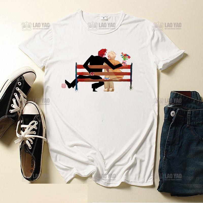 Good Omens Graphic T-Shirt Men Aziraphale Ineffable Go David Tennant Angel Amazing Woman Tees Short Sleeve T Shirt Original