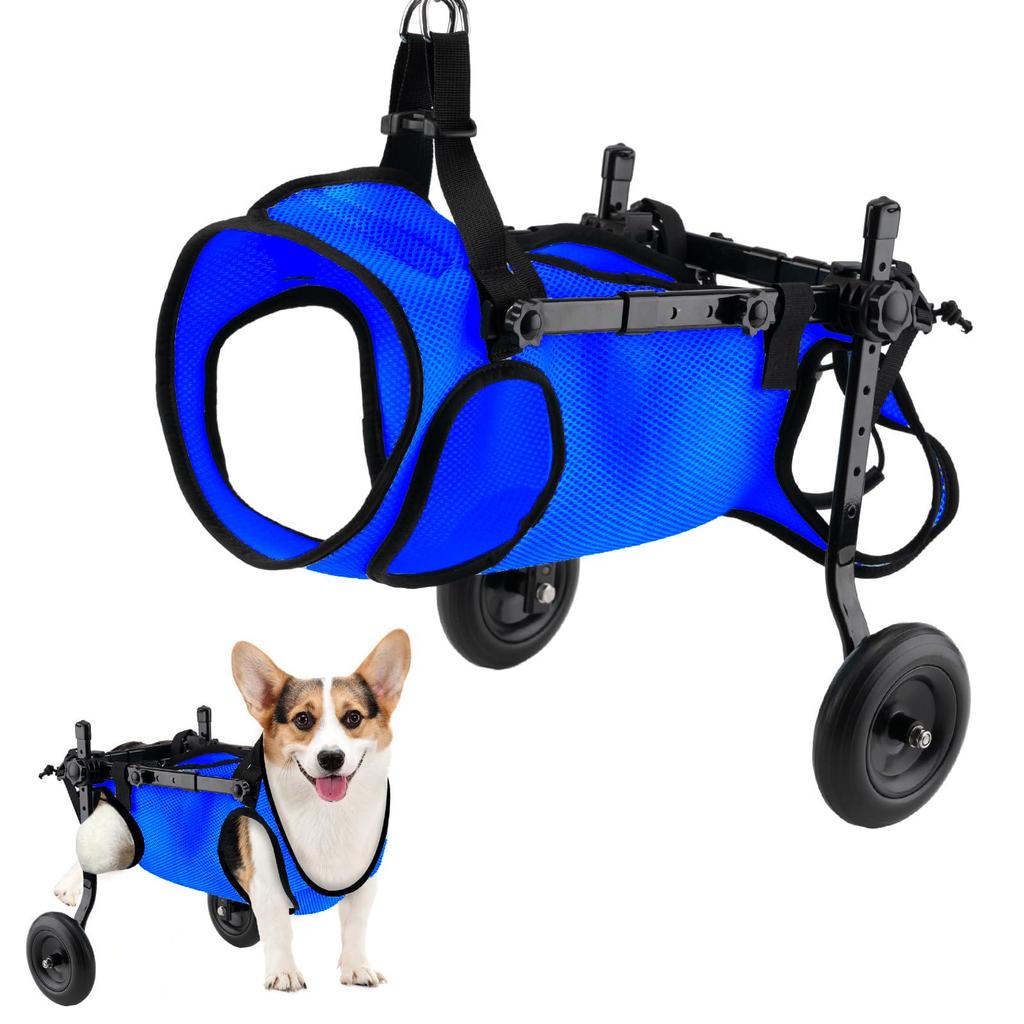 Corgi Mobility Aid: Cross-Border Pet Wheelchair for Disabled or Post-Op Rehabilitation