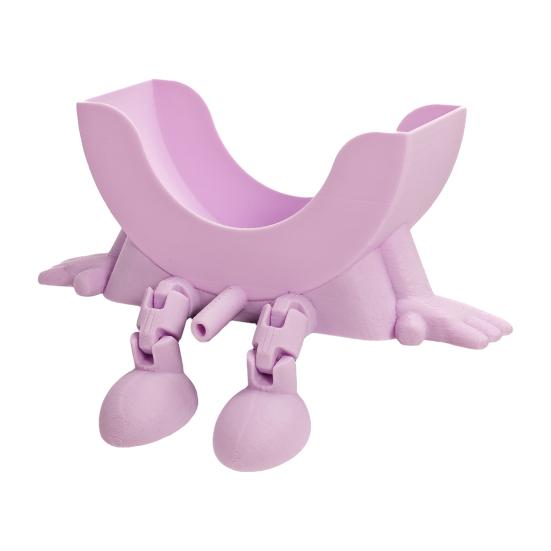 

Кумедний тримач для губок для пісяння 3D-друкована кругла підставка для губок з дренажем Настільна підставка для губок для кухонної раковини у ванній кімнаті G