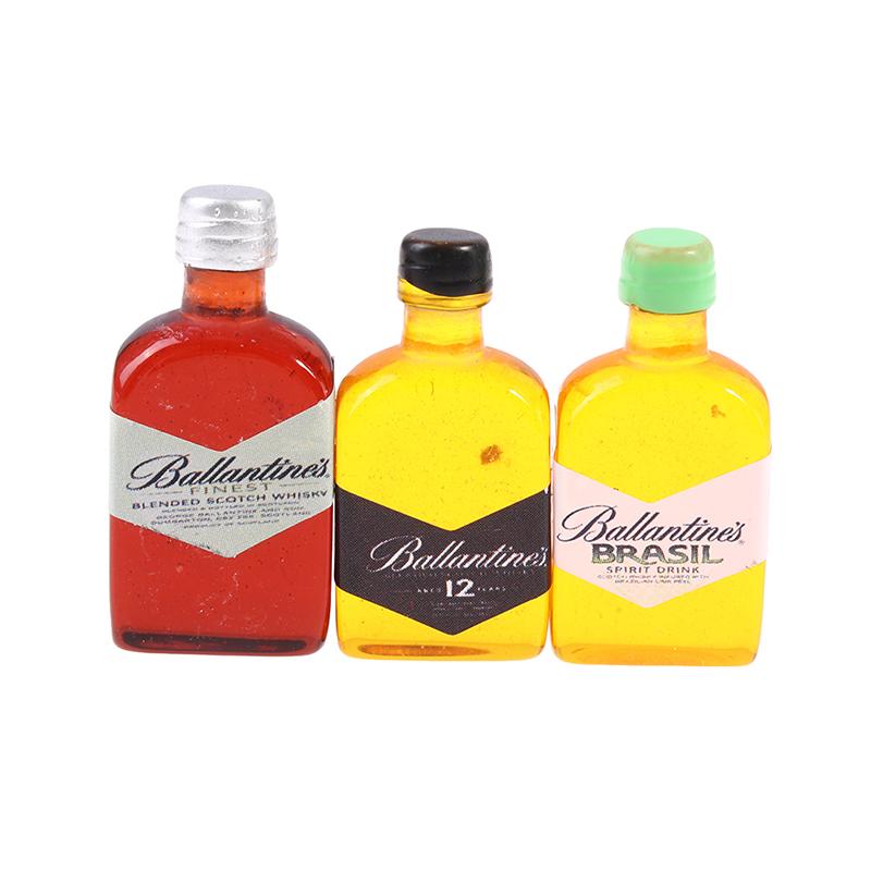 3/5 stk 1:12 Dukkehus Miniatur Whisky Flaske Vin Drik Flaske Drikke Dukke Dekoration