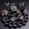 Purple Pottery Kung Fu Tea Set Household Purple Sand Brewing Teapot Teacup Tea Sea Tea Set Set High-End Business Gifts