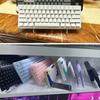 Acrylic Keyboard Stand Computer Mechanical Keyboard Rack Storage Mechanical Keyboard Holder for Gaming Programming