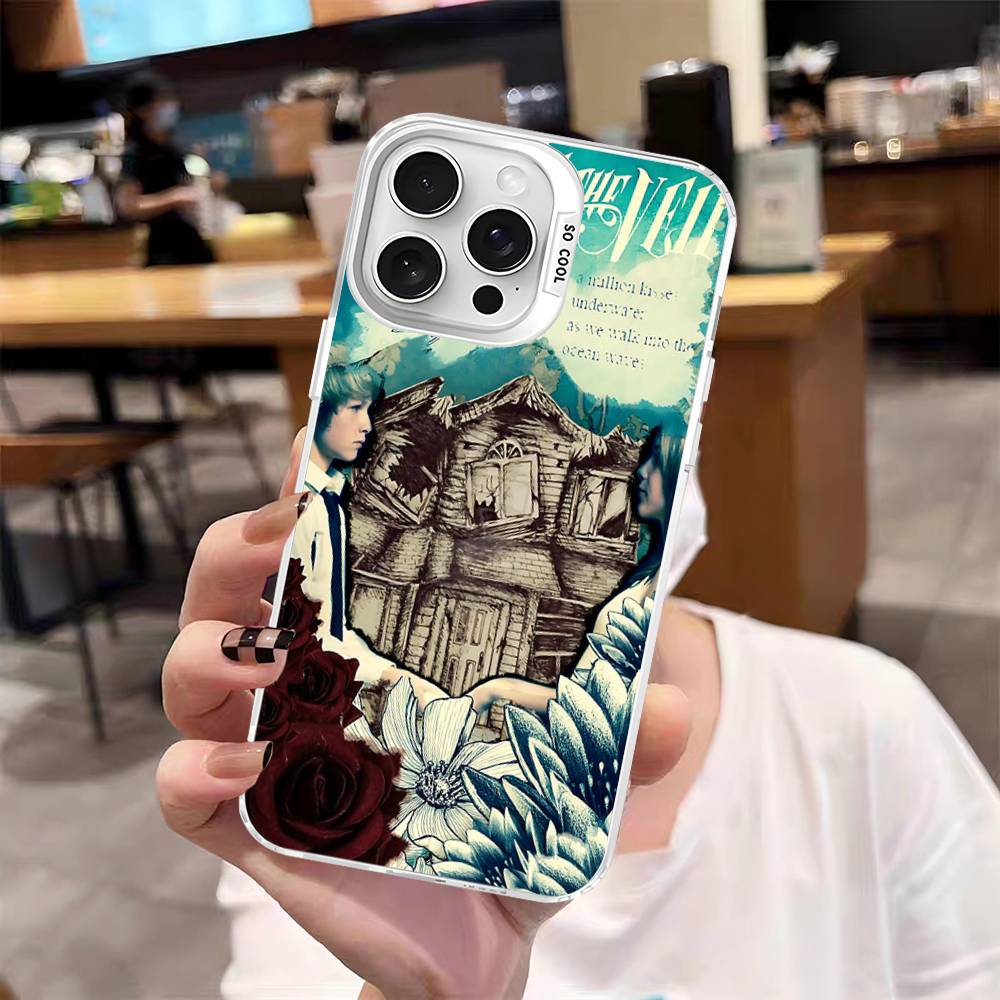 Classic Band P-Pierce T-The V-Veil Phone Case For IPhone 16 15 14 13 12 11 17 Pro MAX Plus Pro Matte Shockproof Cover