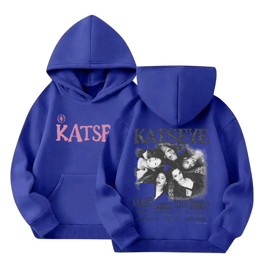 Kids Long Sleeve Letter Print Hooded Sweatshirt Pullover