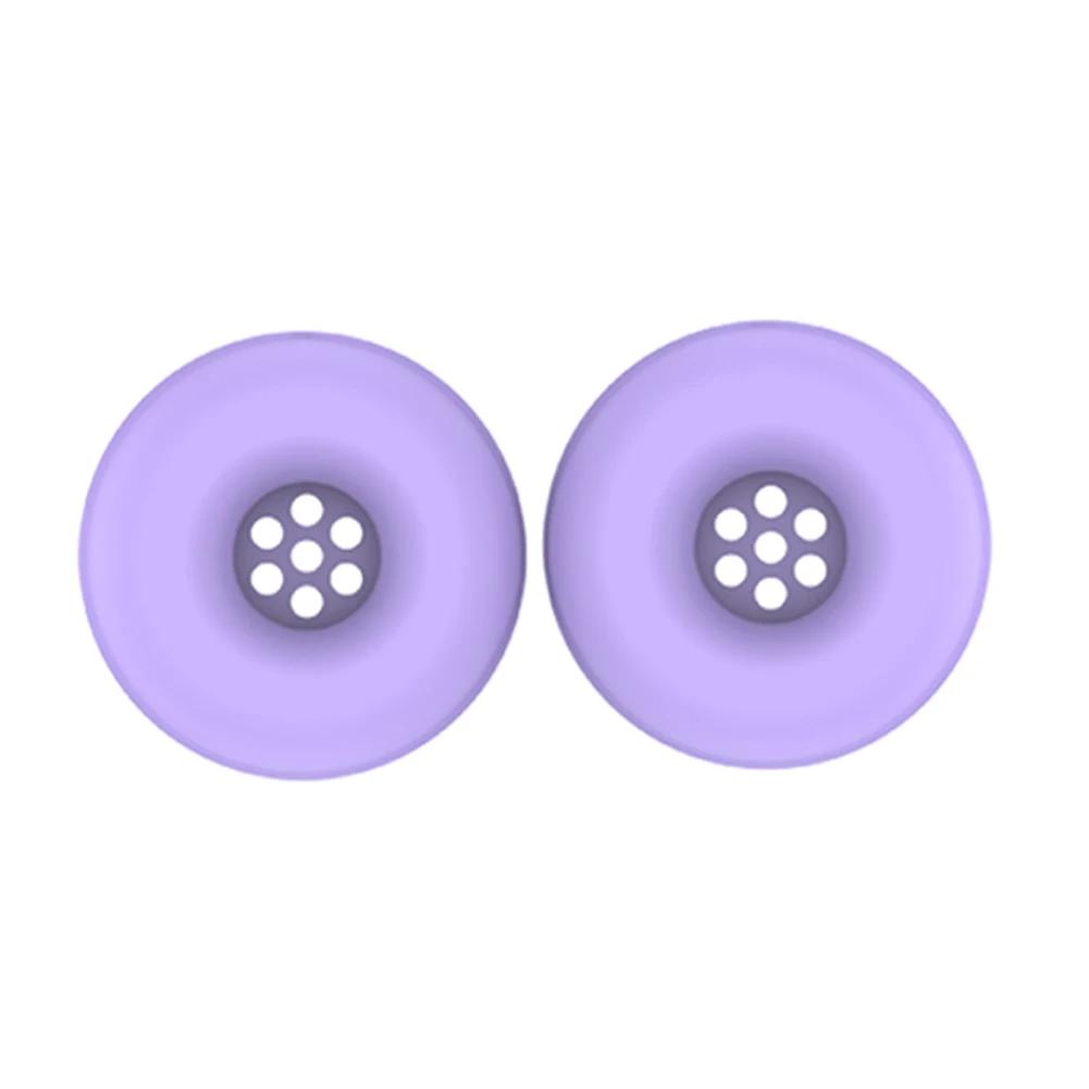 Silicone Earpad Covers Case Shockproof Protective Earpad Covers Soft Cover Skin for JBL Tune 520BT Headphones Ear Pads Cushions фиолетовый
