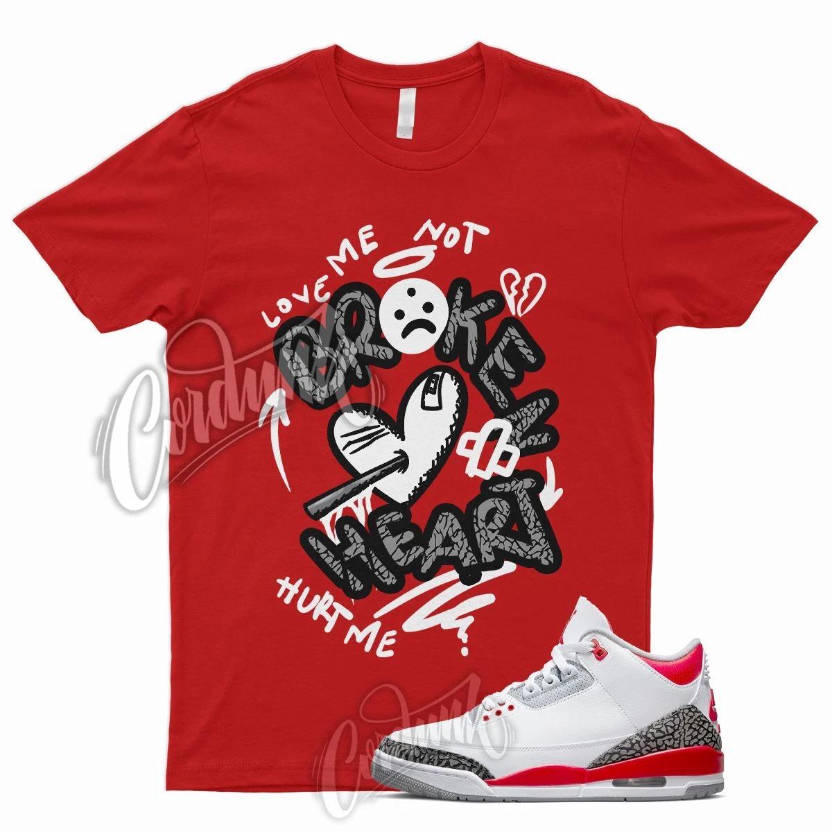 

BROKE Shirt for J1 3 Fire Red Cement Grey Elephant Print 4 Bred University 1 L