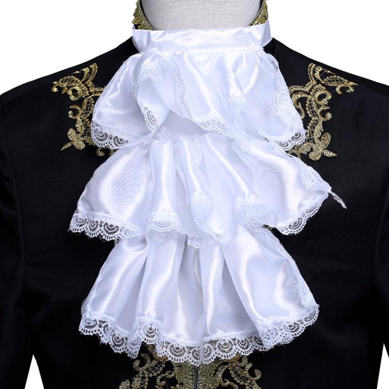 Regal King Prince Renaissance Medieval Men Cosplay Costume Coat And Pants Set