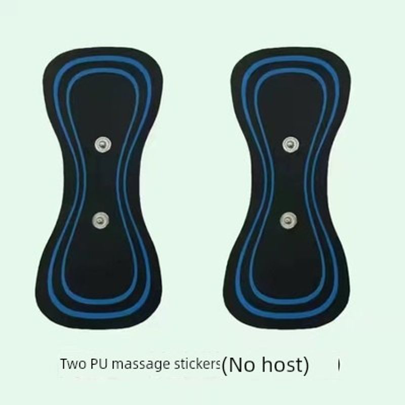 Neck Massager Rechargeable Whole Body Massage Pad Waist Back Neck Neck Lumbar Shoulder Neck Body Sculpting Massage Patch Massage Pad 2 Spare Massage Patches [Without Host]