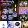 LED Butterfly Hanging Lights for Outdoor Garden Tree Decoration