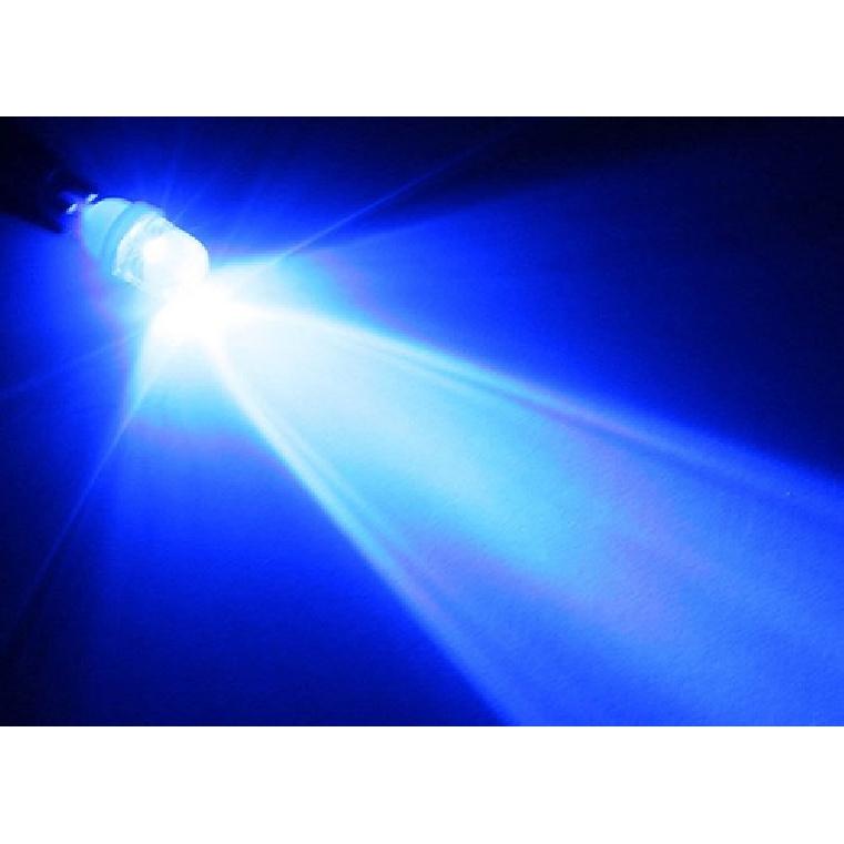 (10) Blue 1-LED 168 175 194 2825 W5W T10 LED Bulbs For Car Interior Lights, Etc