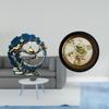 Resin Figurine Ornament Embossed Antique Decorative Craft for Room Bedroom Bookshelf Desk Wall