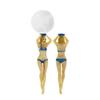 Golf Tees Character Modeling Non-slip Lightweight Funny Lady Bikini Golf Tees for Golf