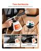 Car Cleaning Gun 6-9.2Bar High-Pressure Air Blow Gun with 1L Liquid Bottle