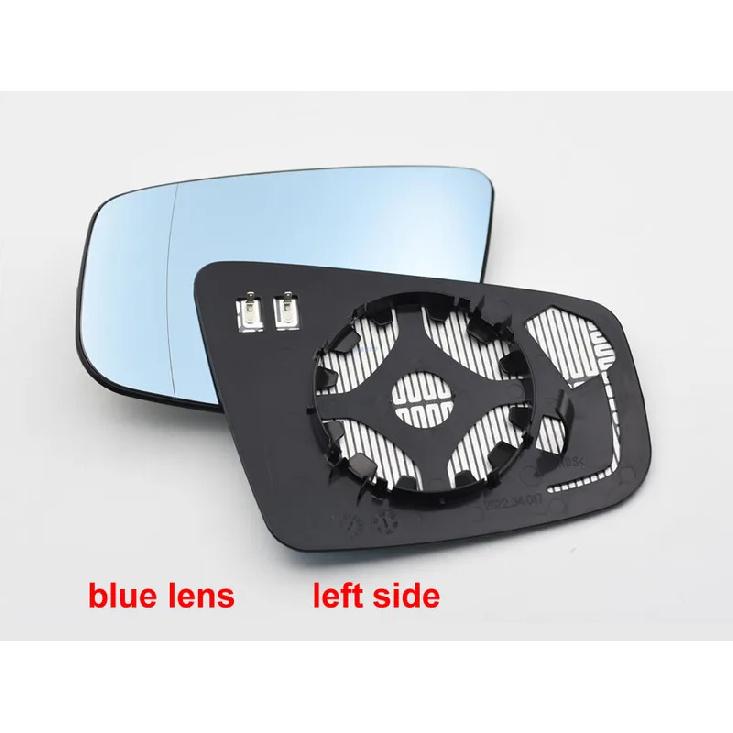 For Buick Lacrosse 2009 - 2015 Car Accessories Side Rearview Mirrors Lenses Rear View Mirror White Blue Glass Lens with Heating