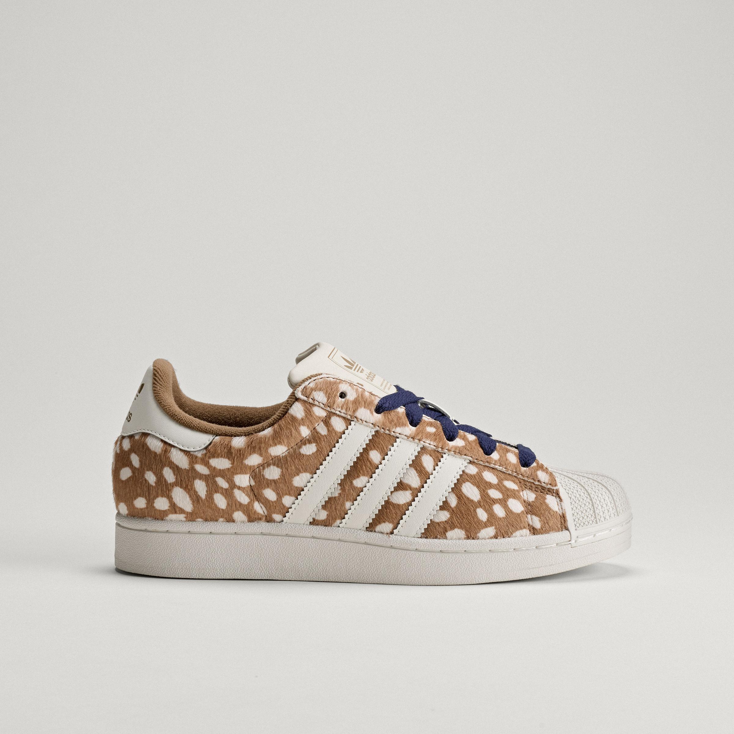 Adidas Originals Superstar 2 Скейтбордические кроссовки Женские Низкие Светло-Бр 35.5