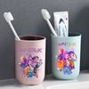 Perfekte KPop Dämonenjäger Kinder Zahnbürstenbecher Niedliche Mädchen Mundspülbecher Zahnbürstenbecher Trinkgeschirr Badezimmer Zahnbürstenhalter