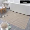 Große Anti-Rutsch-Badezimmer- und Duschmatte mit Saugnäpfen - Wasserdicht & Massage-Fußdesign