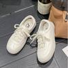 Korean version of light casual comfortable campus women's shoes 2025 autumn new sports shoes casual versatile flat baseplate shoes