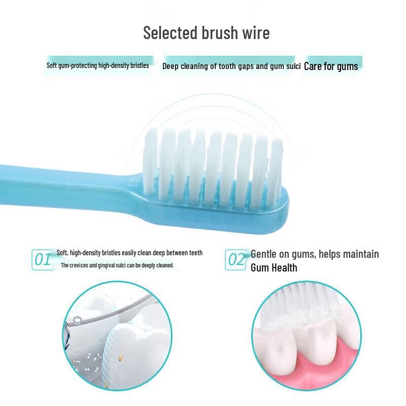 DR. Yaboshi Illusion Soft Zahnfleischpflege Zahnbürste für Erwachsene