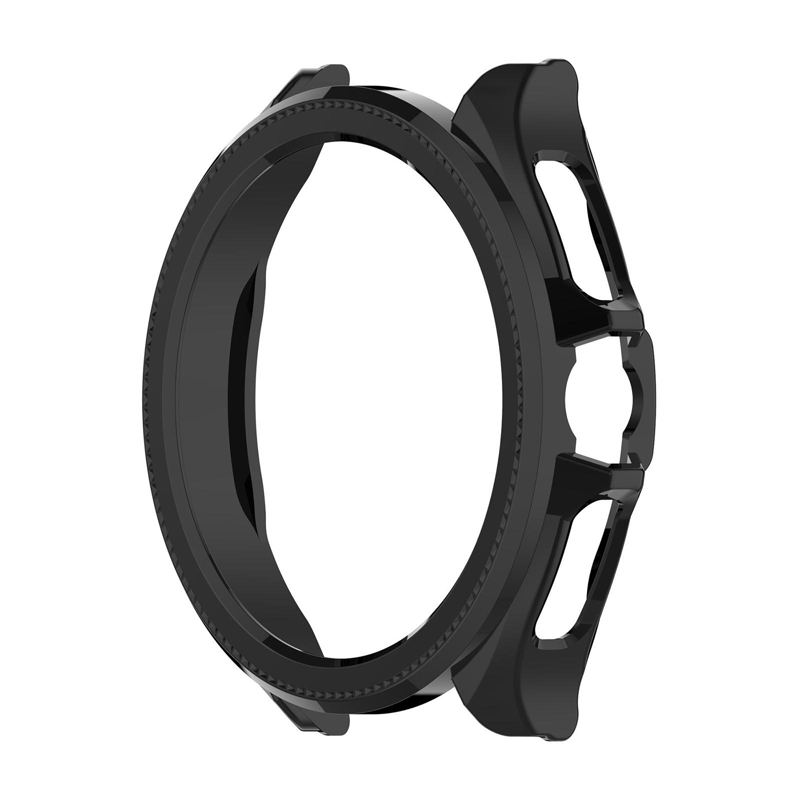 

Чехол-бампер для смарт-часов Watch 2, защитный чехол, наполовину закрывающий корпус, устойчивый к царапинам, аксессуары для наручных часов чёрный