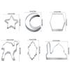 Eid Mubarak Cookie Cutter Set Moon Star Biscuit Mold DIY Cake Baking Tools Ramadan Kareem Islamic Muslim Party Home Decorations