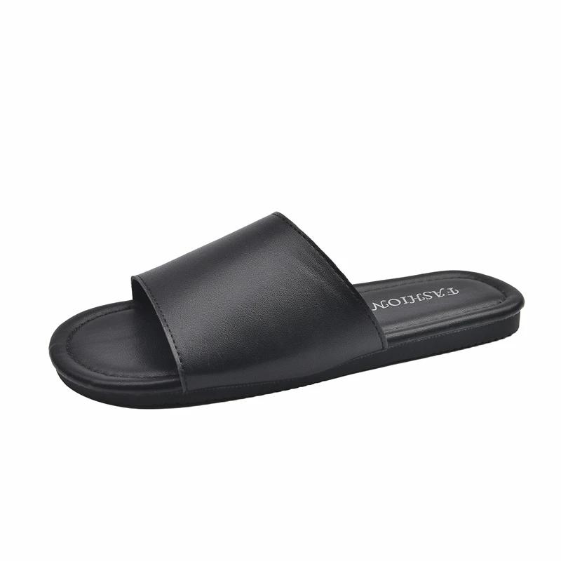 Summer Flat Women's Slippers Casual Solid Color Fashion Minimalist Sandals Luxury Comfortable Soft Women's Shoes Zapatos Mujer