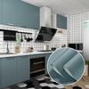 Shiny Black DIY Self Adhesive Kitchen Cabinets Wallpaper Waterproof Wall Stickers Vinyl Contact Paper Renovation Home Decor Film