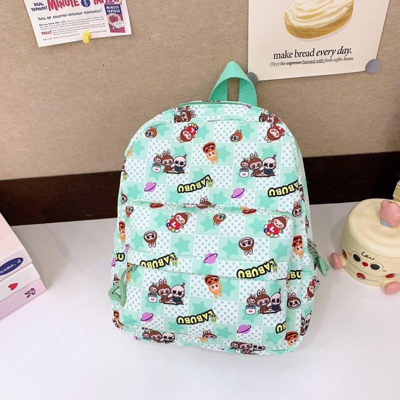 Kindergarten Primary School Students Schoolbag Cartoon Animation Cute Printed Boys And Girls Backpack Children'S Backpack