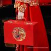 Red Bride's Dowry Box for Wedding and Engagement Gifts
