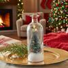 Message in a Bottle Christmas Tree Ornament with Recording Light-Up, Green Pink Blue Gold, 2-Pack and 3-Piece Pearl Foam Set, Bulk