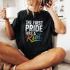 The First Pride Was A Riot Shirt LGBTQ Rainbow Pride Tee Summer Mens and Womens Loose and Breathable Tshirt Top
