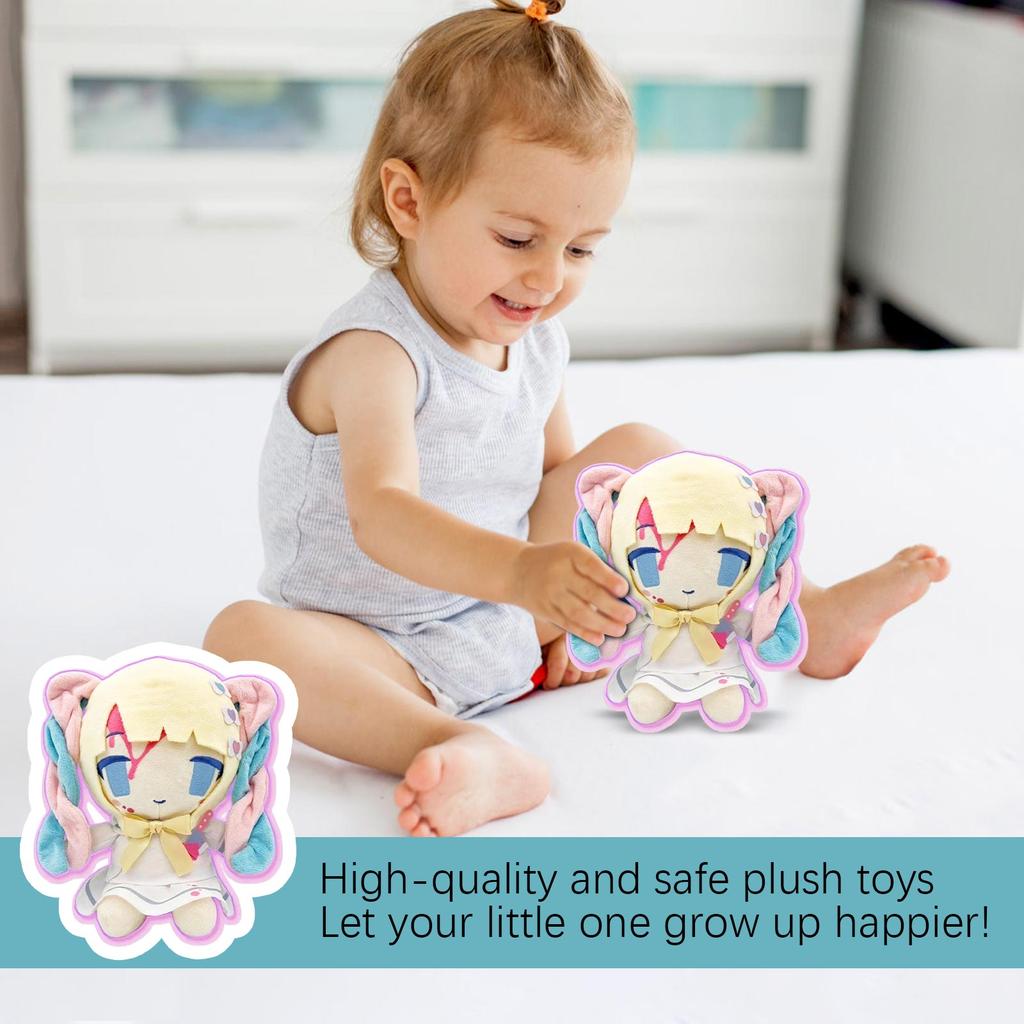 Lindo muñeco de peluche, juguete de regalo, muñeco de trapo de dibujos animados para niños.