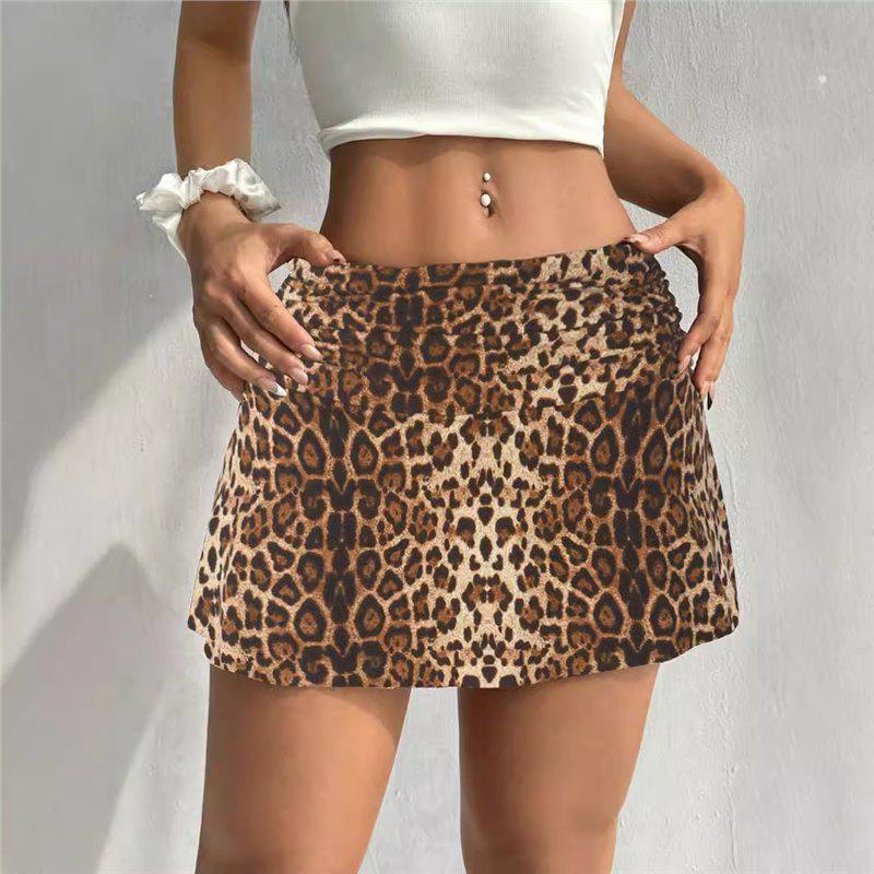 European-American Summer Fashion: Sexy Elastic Nightclub Miniskirt
