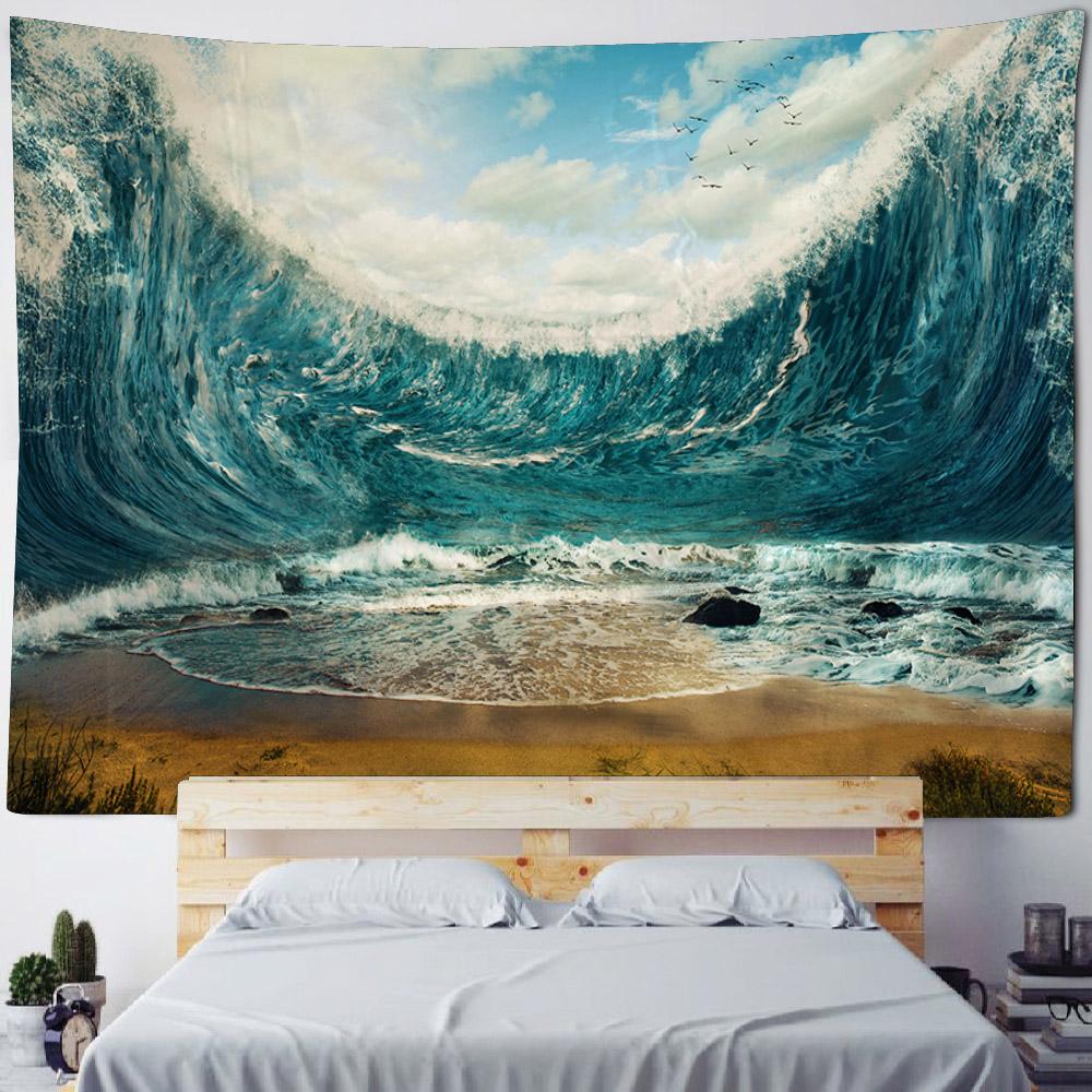Fantasy Art Tapestry Cartoon Home Art Decoration Tapestry Kawaii Bohemian Hippie Room Wall Decoration Blanket Bed Sheet