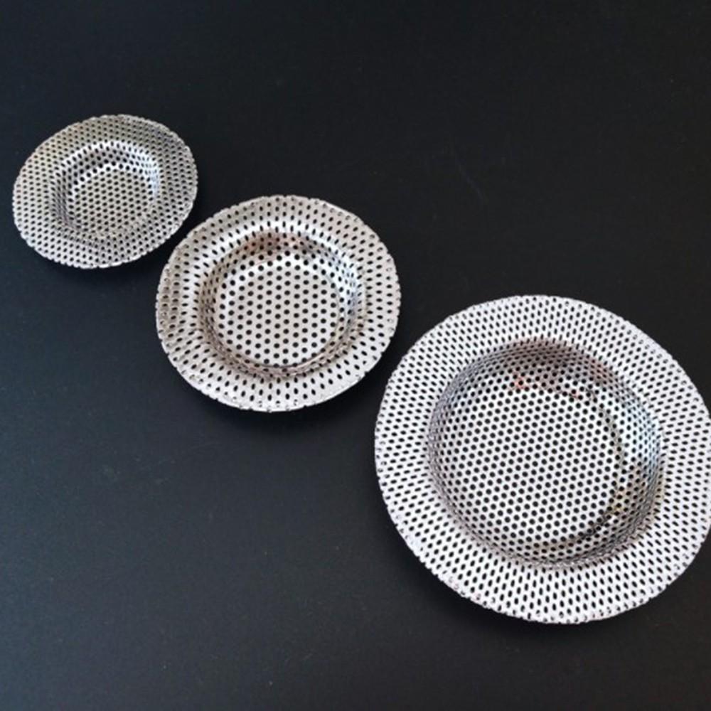Sink Stainless Steel Shower Hair Catcher Drain Filter For Kitchen Bathroom