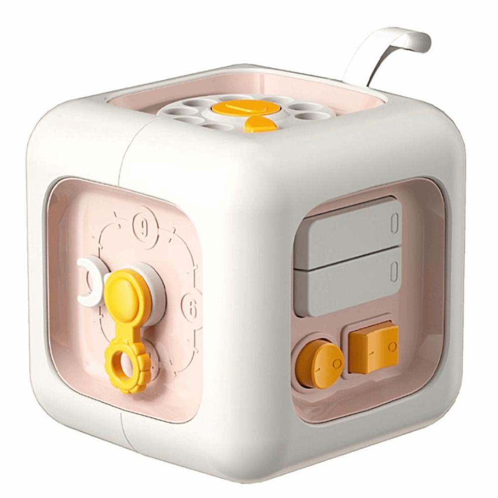 Creative Montessori Educational Toys 6 IN 1 Early Education Activity Cube  Infant Toy