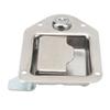 Stainless Steel Toolbox Lock Polished Finish Rust Proof Paddle Door Latch Handle for RV Trailer Truck