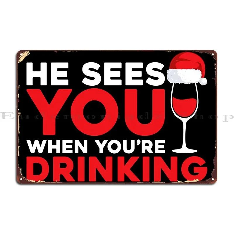 Christmas Xmas Metal Plaque Character Wall Cave Decoration Living Room Classic Tin Sign Poster 20x30cm(7.8x11.8inch)