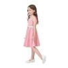 Girls' Sleeveless A-line Belted Dress - 7 Colors Available