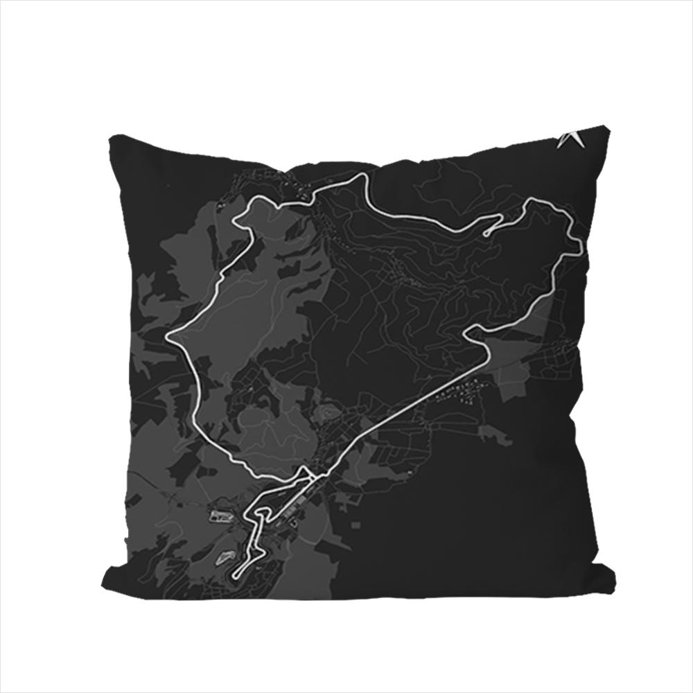 

Nurburgring Sport Car Pillow Case For Car Sofa Decorative Home Doublesided Print Plush Square Throw Pillow Cushion Cover 30x30cm
