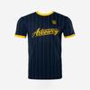 Camiseta Multicolor Unisex del Club de Fútbol Arka Gdynia de Polonia Secado Rápido Cuello Redondo Casual Manga Corta para Aficionados