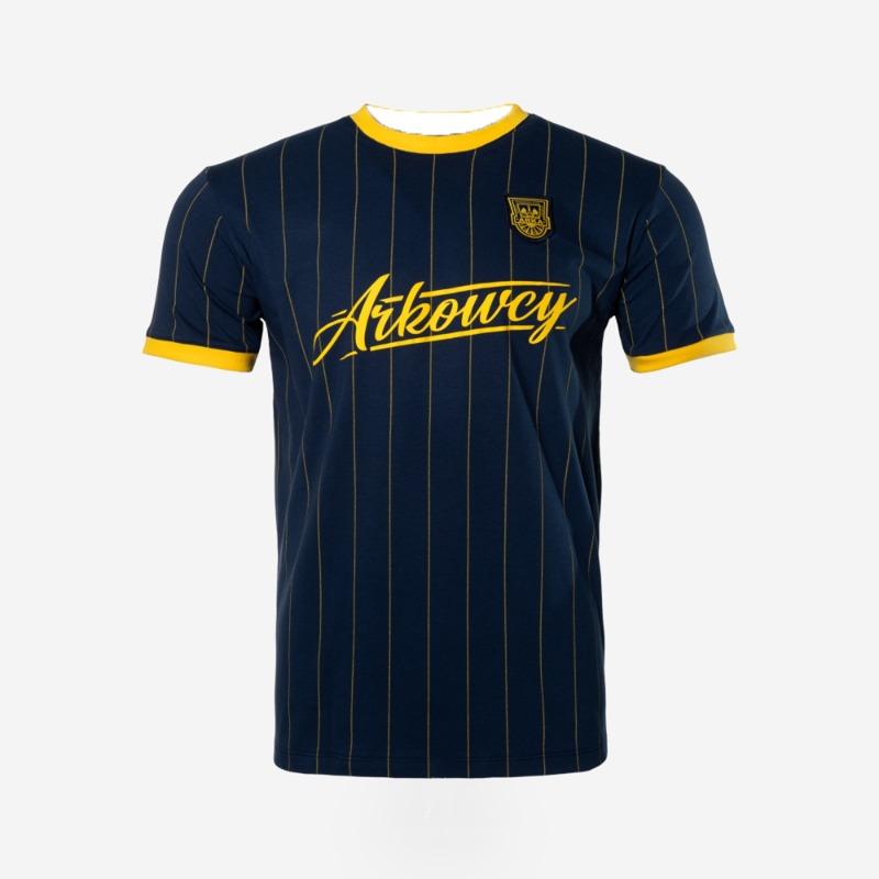 Camiseta Multicolor Unisex del Club de Fútbol Arka Gdynia de Polonia Secado Rápido Cuello Redondo Casual Manga Corta para Aficionados