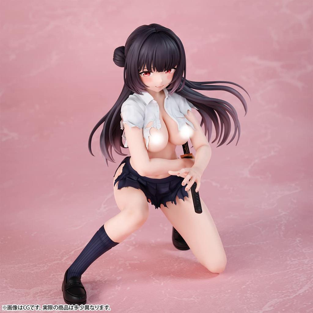 Samurai JK Sakura Měřítko poškození malovaná hotová figurka ver. 1/7