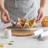 Stainless Steel Taco Holder Rack for 2-3 People - Mexican Pancake & Corn Tortilla Clip