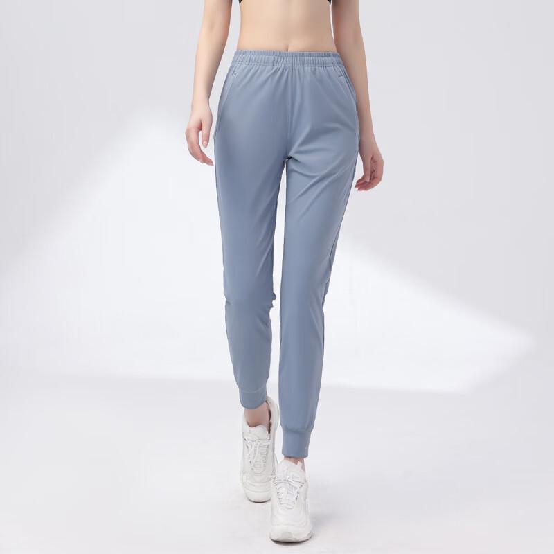 DCPF Women s High-Stretch Quick-Dry Tapered Casual Sports Pants M