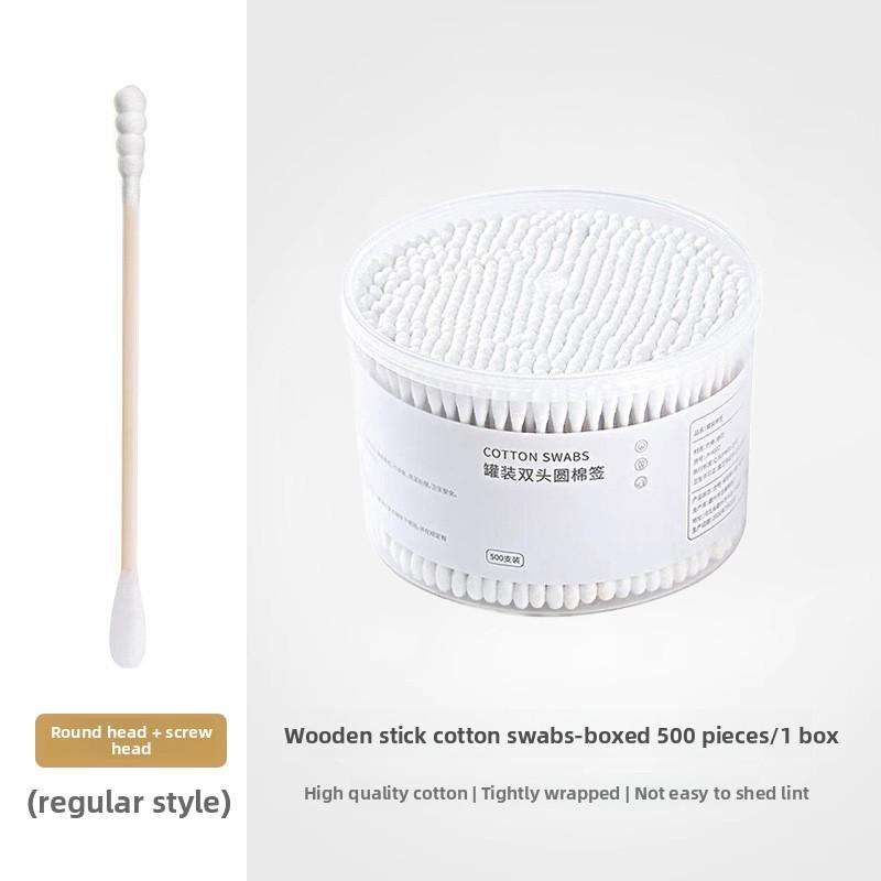 Cotton Swabs for Cleaning Ears, Makeup Cotton Swabs, Household Disposable Cotton Swabs, Pointed Cotton Swabs, Double-ended Cotton Swabs