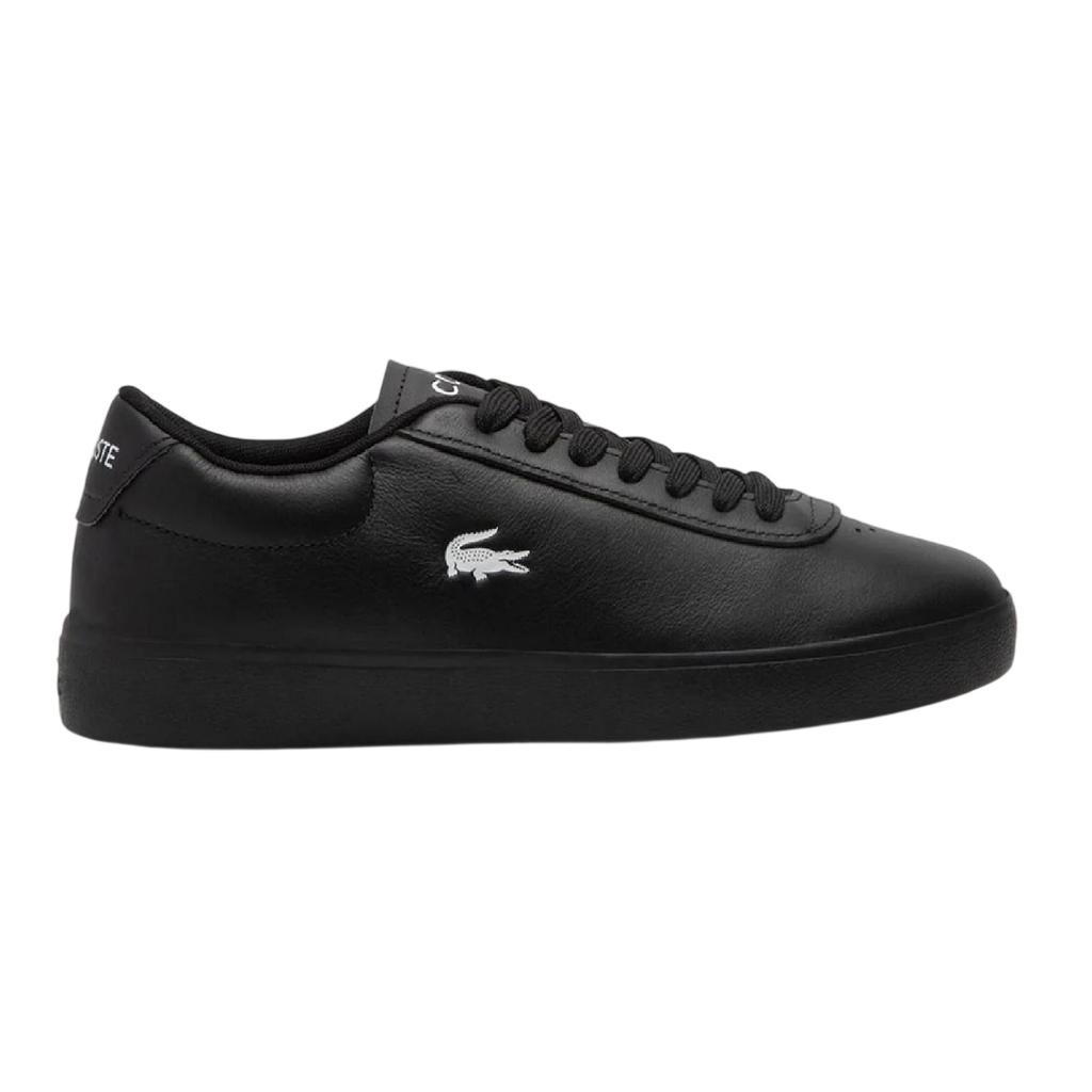 Lacoste Męskie płaskie buty sportowe Baseshot Evo ze skóry krokodyla