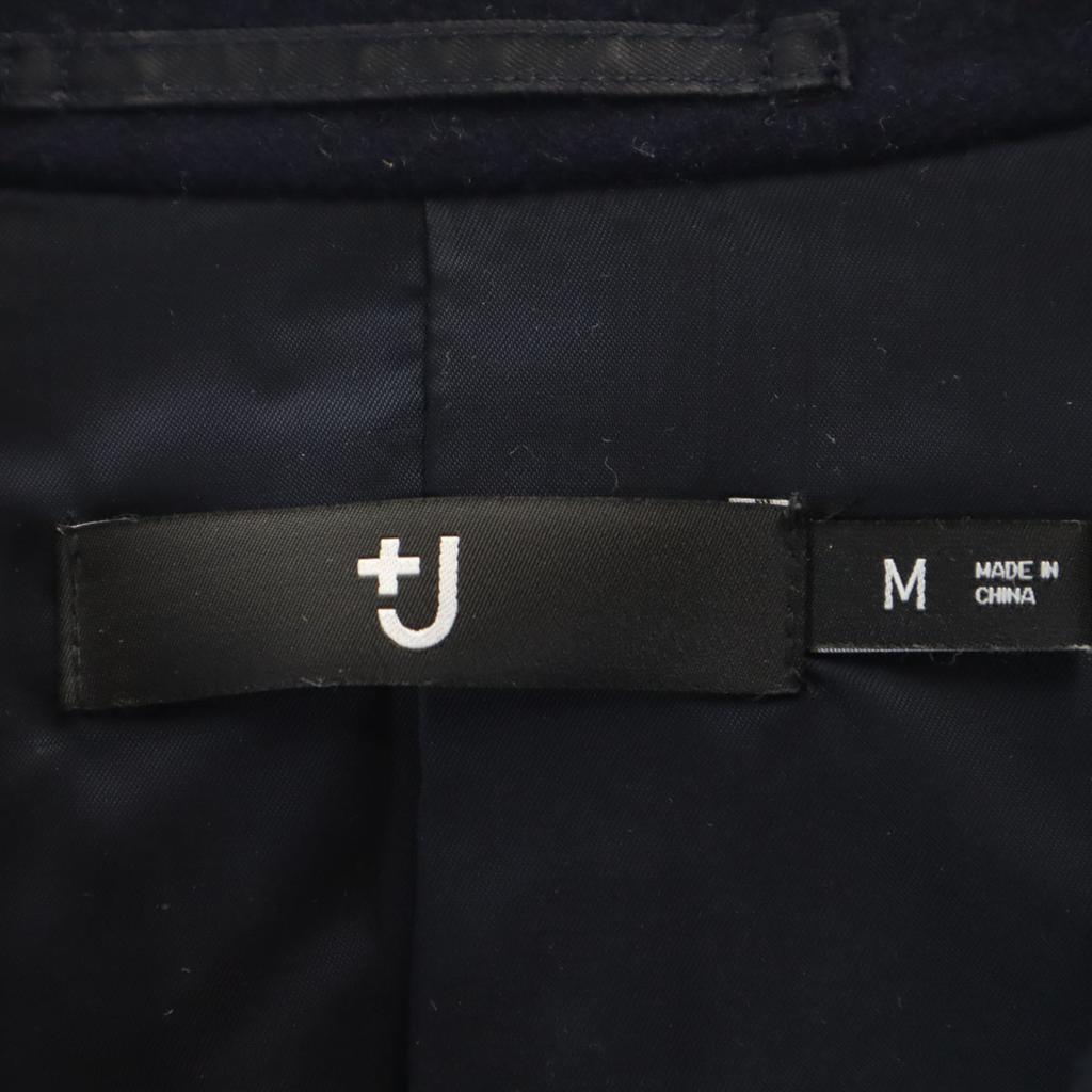 Uniqlo Wollmischung Doppelseitig Hemdjacke M Marineblau Damen Gebraucht