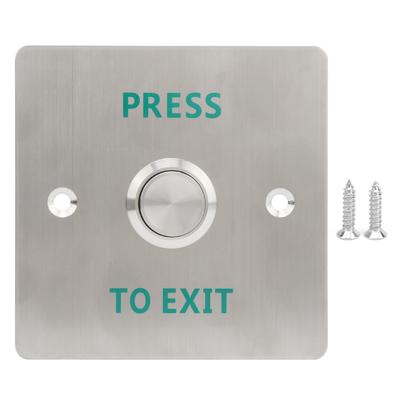 Pulsante di Rilascio Uscita Porta Sistema di Blocco Controllo Accessi Impermeabile Acciaio Inossidabile