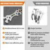 Thickened Hex Screws Wrench Design with Level Gauge Bend Angle Leveling Wrench  Universal
